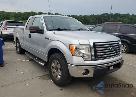 2012 Ford F150 Super Cab from USA, damaged, VIN 1FTFX1CT4CFC92318